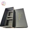 Buy cheap Black Neck Box With Gold Foil Logo EVA Insert For Cosmetic Package from wholesalers