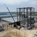 Pre Engineered Metal Construction Building Low Maintenance Weather Resistance