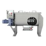 Horizontal 200L Stainless Steel Ribbon Type Through Mixer Blender