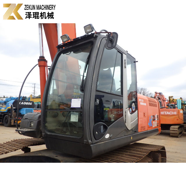 Original ZX200LC-3 Long Arm Excavator 20T Capacity And Long Reach Boom
