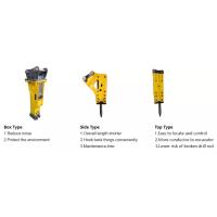 Buy cheap Breaking Rock / Concrete Choose Excavator Hydraulic Hammer 200-1500 Kg product