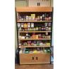 Buy cheap Customized Color Supermarket Display Racks Metal Heavy Duty 4 Post Shelves from wholesalers