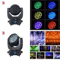 Buy cheap LED Zoom Wash 4in1 DMX Moving Head Light Beeye Stage 19*15W RGBW For Concert product