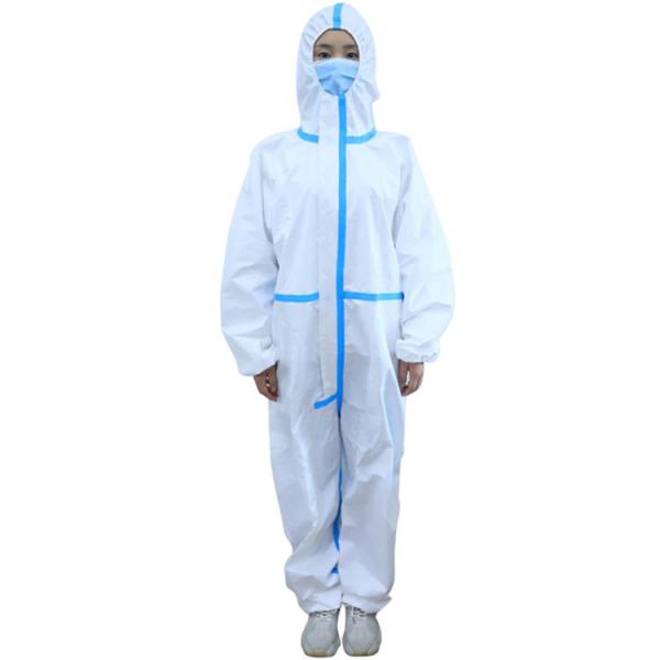 Buy cheap Antistatic Medical Protective Clothing Protective Coverall Jumpsuit from wholesalers