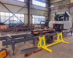 Industrial Hydraulic Bandsaw Mill For 1300mm 1500mm Log Sawing