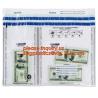 Buy cheap security deposit bags bank deposit bags cash deposit bags, general bank plastic deposit bags supply, Coin and Bank Note from wholesalers