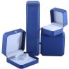 Buy cheap Custom Crown Shape Jewelry Storage Box in Blue PU Leather for Rings and Accessories from wholesalers