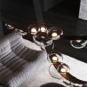 Buy cheap Modern Black Leather Chandelier for Living Room Hall Villa Home Long Chandelier(WH-MI-401) from wholesalers