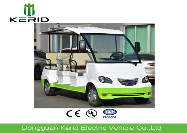 Buy cheap Fiber Glass Body Electric Recreational Vehicles , 8 Seats Electric City Tourist Bus from wholesalers