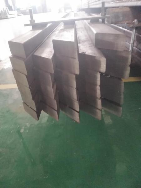 Buy cheap Flat Bar Steel Crane Rail Tracks Flat Steel Square Bar Custom Cutting Design from wholesalers