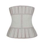 Nude Single Belt Latex Sport Waist Trainer 25 Steel Boned Corset