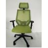 Buy cheap Black Arm High Back Swivel Chair , 100mm-70mm Mesh Desk Chair from wholesalers
