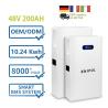 Buy cheap Household Solar Energy System Powerwall 48v 200ah 10kwh Lithium Battery from wholesalers