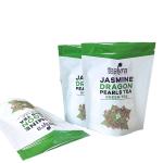 Tea ziplockk Stand Up Pouches Custom Printed Mylar Tea Packaging Bags