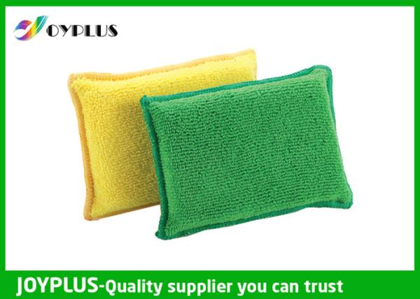 Buy cheap Eco Friendly Magic Kitchen Cleaning Pad Soft Scouring Pad Good Water Imbibition from wholesalers