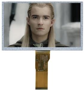 China .0 Inch IPS Touch Screen LCD Display Module 1024x600 Sunlight Readable on sale
