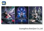 Wall Decoration Lenticular Flip Moving Changing 3D Decor Photo PVC / MDP Frame