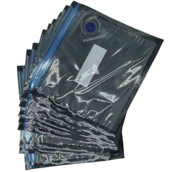 Buy cheap Transparent Compression PA Food Vacuum Zipper Bags Reusable Storage Bag from wholesalers