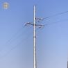 Buy cheap Octagonal Galvanised Power Pole Steel Transmission Pole 70FT 75FT 90FT from wholesalers