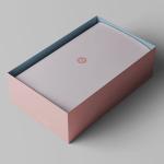 CMYK Color Cardboard Paper Gift Box For Shoes Cloth Packaging ODM