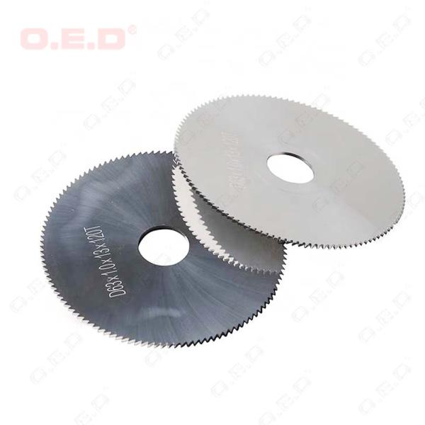 Buy cheap ID 5mm OD 20mm Carbide Slitter Blades For Cutting Copper Bronze from wholesalers