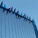 Electric Galvanized Clearvu Fence Panels , Anti Climb 358 Mesh Fencing