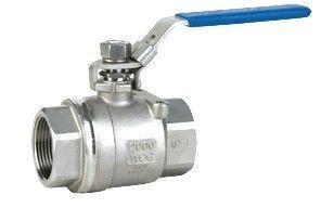 Buy cheap 2-pc stainless steel Padlocking device ball valves 1000 WOG, Full bore, Threaded end from wholesalers