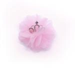 Cute Crown Design Flower Birthday Kids 2000 Sets Girls Fabric Headbands