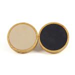Soft Velvet Lining Wooden Jewelry Display Plate Single Slot For Ear Ring Pendant