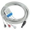 Buy cheap Kontron ECG Cables And Leadwires 125 128 VSM510 3 Lead AHA Snap 7Pin Connector ECG Cable from wholesalers