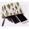 Buy cheap Plane Printing Makeup Canvas Bag , Toiletries fabric zipper bag Cartoon Plant Pattern from wholesalers