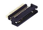1.27mm Cable To Board Connector Through Hole Withstand Voltage 500V AC / DC