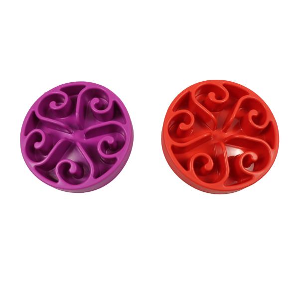 Buy cheap 1 Cup 4 Cup Cute Slow Feeder Dog Bowl For Large Dogs Puppies Anti Choking Plastic Spiral 8 Inch 32oz 900ml from wholesalers