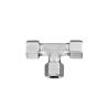 Buy cheap 316 Stainless Steel Hydraulic Pipe Fittings , Tee Hydraulic Hose Quick Connect Fittings TV Series L/S from wholesalers