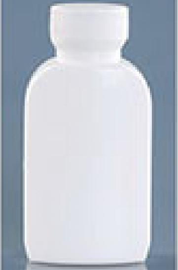Buy cheap Durable Plastic Medicine Bottles , Flat Square Bottle 80G Solid Packaging from wholesalers