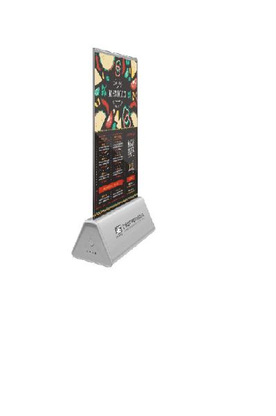 Buy cheap Menu Table Holder Commercial Smartphone Charging Station Low Power Consumption from wholesalers