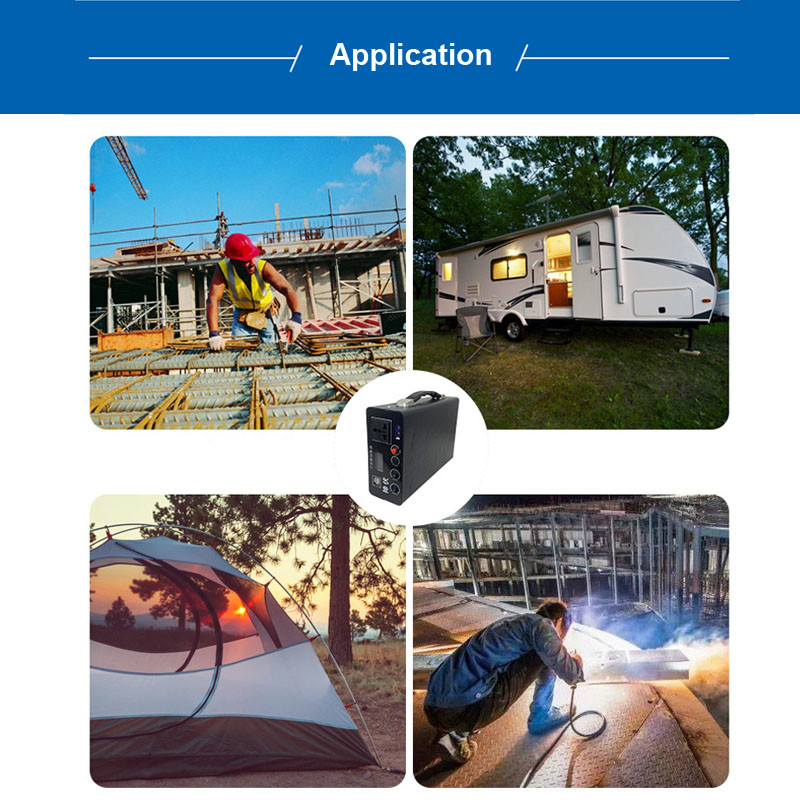 Camping Fast Charging Power Station Portable Outdoor 250W 60000mAh