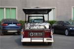 Retro Electric Sightseeing Bus With 11 Sofa Seats For Hotels / Resorts / Party