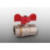 Buy cheap 1 Inch 4 Inch Brass Ball Valve Full Port ISO 228 ( BS2779) Female Thread from wholesalers