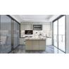 Buy cheap Fadior Dual-Line Design Soft Beige Stainless Steel Kitchen Cabinets from wholesalers