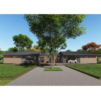 Buy cheap Delicate Sandwich Panel House Prefabricated With Wooden House Villa product