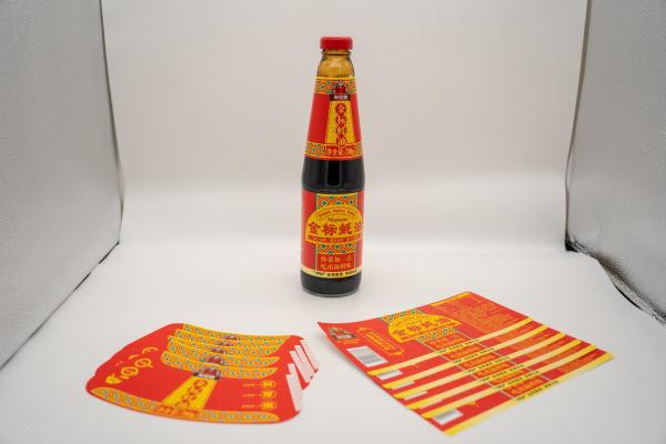 Buy cheap Custom Candle Labels Wet Glue Label Sticker Printing Name Tag Transparent from wholesalers