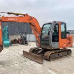 Nice Condition Hitachi ZX70 Hydraulic Crawler Excavator Mini Used from Japan