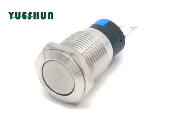 Buy cheap 16mm Anti Vandal Push Button Switch Round Head 3 Pin Terminal Door Bell from wholesalers