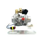 Silver Black Car Fuel CNG Pressure Regulator 12VDC For Sequential Injection