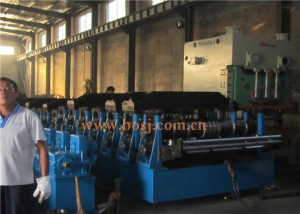 Buy cheap Agricultural Steel Silo Roll Forming Machine , 265KW Sheet Roller Machine 380V from wholesalers