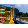 Buy cheap Water Park Build High Speed Slide For Adult , 12 Months Warranty from wholesalers