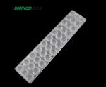 Height 9.22mm Linear Light SMD LED Lens Waterproof Narrow Angle