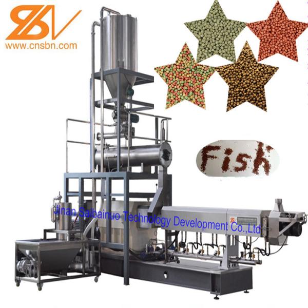 Buy cheap Large Capacity Cat Fish Feed Extruder Machine Production Line 58-380 kw Power from wholesalers