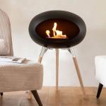 60cm Freestanding Bioethanol Stove 23.6 Inch Ethanol Fire Pits